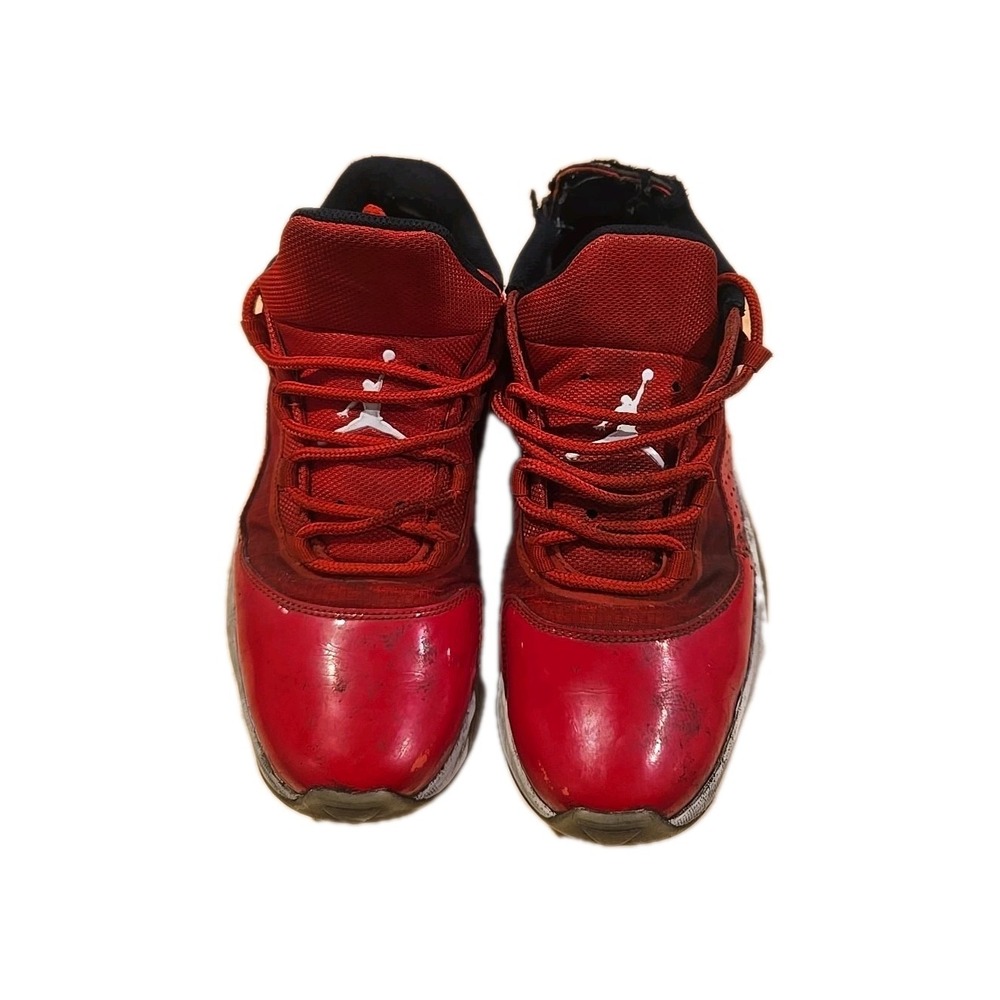 Nike Air Jordan 11 CMFT Low sneakers in a red and white 9.5